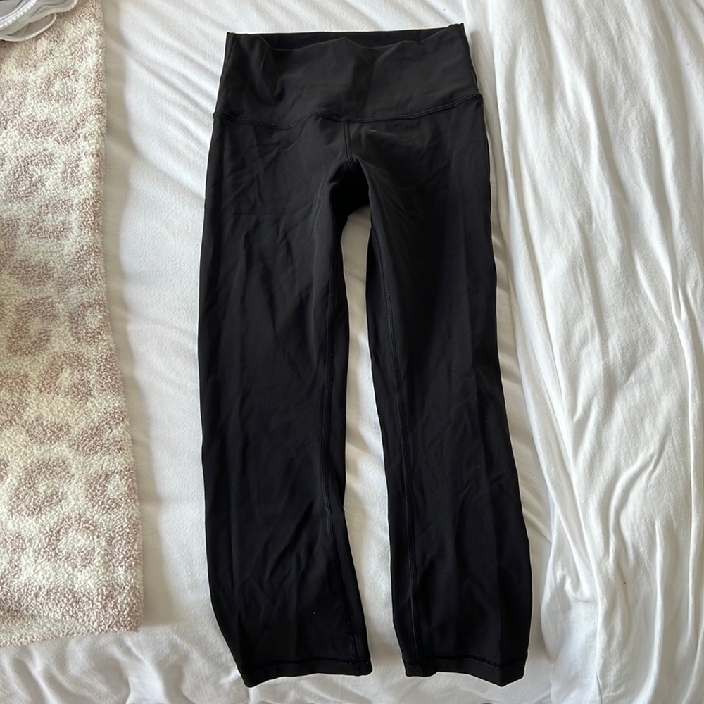 Lululemon Cropped Wunder Under Legginga